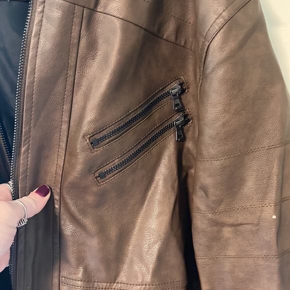 Hoodcrew Leather Anarchist jacket - Picture 7 of 9